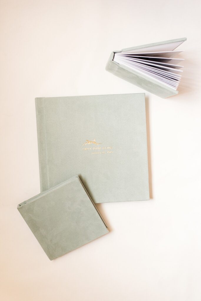 heirloom album and duplicate "grandparent" mini albums 